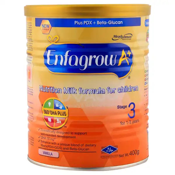 Enfagrow A+ Stage 3 Vanilla Flavour Milk Powder 380g